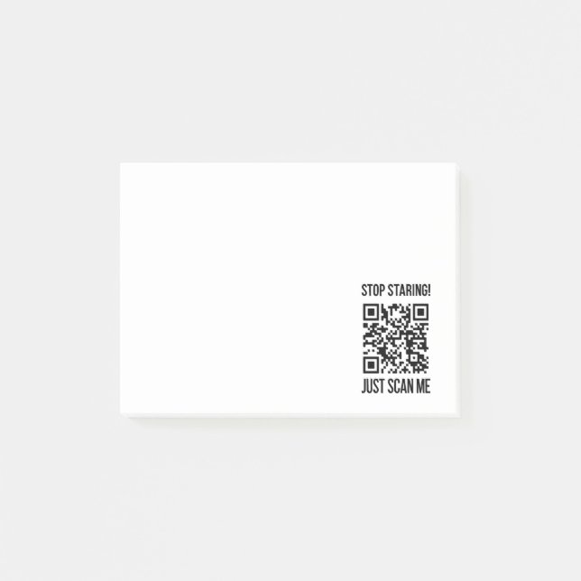 Bloco De Notas Digitalize-me o código QR: Crie o seu futuro (Frente)