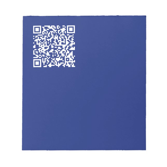 Bloco De Notas Digite URL Código QR Gerado Instantaneamente | Azu (Frente)