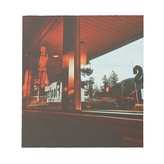 Bloco De Notas Dinheiro Retro no Noroeste do Pacífico (Frente)