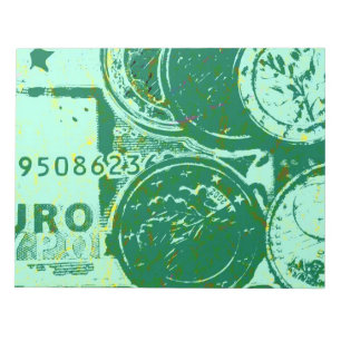 Bloco De Notas Dinheiro verde