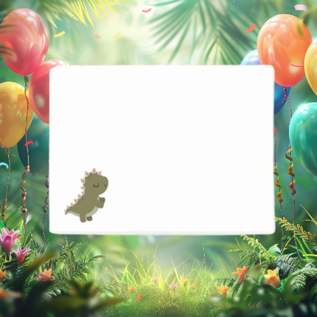 Bloco De Notas Dinosaur Boho Infantil (Discover the enchanting world of Children's Boho Dinosaur Post-it Notes!)