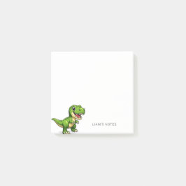 Bloco De Notas Dinossauro Fofo Personalizado Moderno