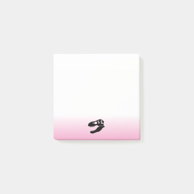 Bloco De Notas Dinossauro T. rex Skull (Frente)