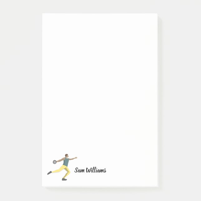 Bloco De Notas Discus Thwing (Frente)