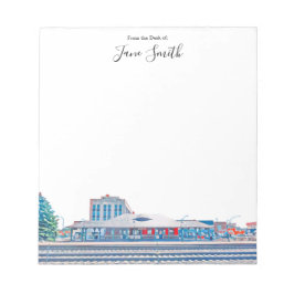 Bloco De Notas Distrito Personalizado de Berwyn Depot