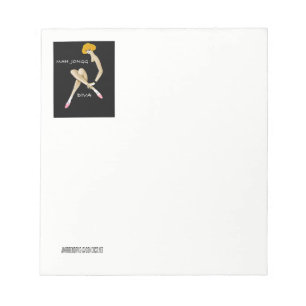 Bloco De Notas Diva Notecard do Mah Jongg