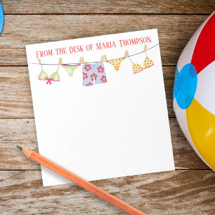 Bloco De Notas Diversão moderna de Na moda de chic