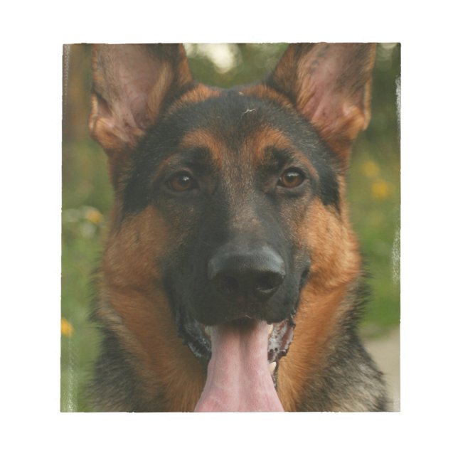 Bloco de notas do german shepherd (Frente)