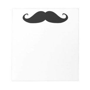 Bloco de notas do Moustache!