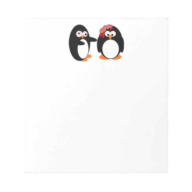 Bloco de Notas do Pinguim Zumbi (Frente)