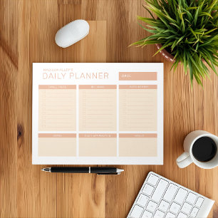 Bloco de notas do Planejador Diário Profissional 