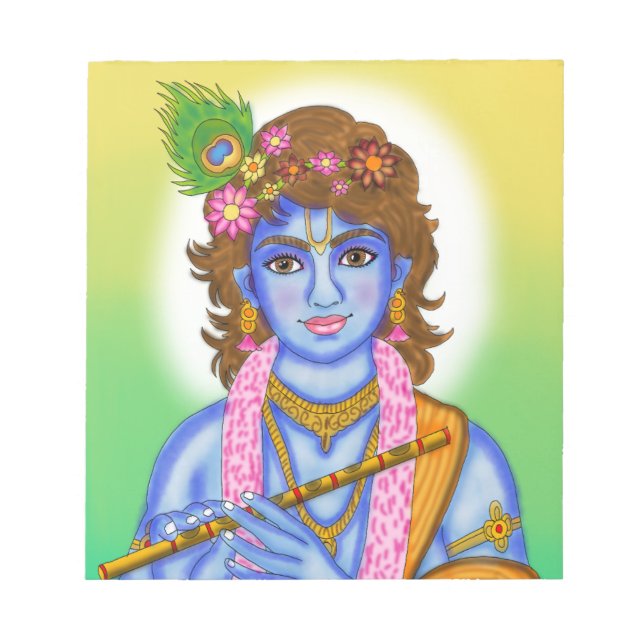 Bloco de Notas do Senhor Krishna (Frente)