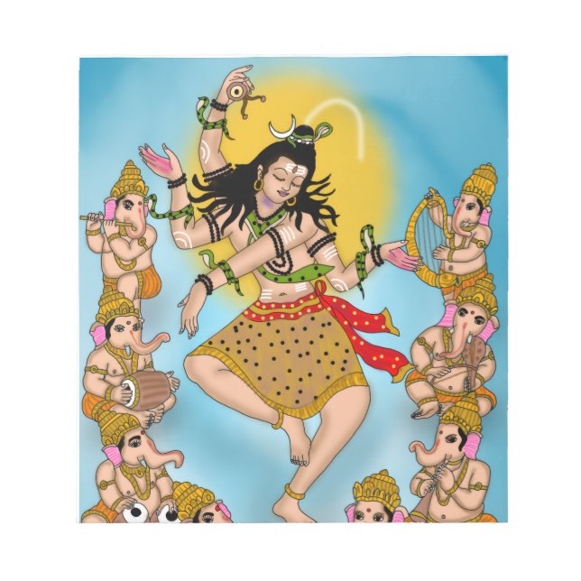 Bloco de Notas do Shiva Dançante (Frente)