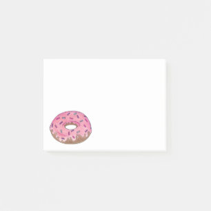 Bloco De Notas Dobra c/ Sprinkles Rosquinha do café da manhã Post