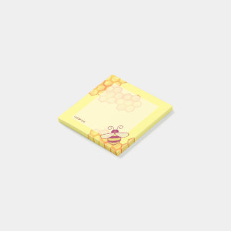 Bloco De Notas Doce Bee Honeycomb Personalizado