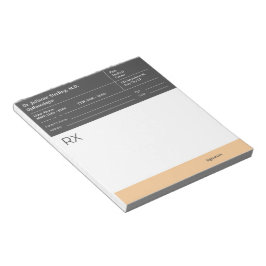 Bloco De Notas Doctor Prescription Notepad – Editable Doctor RX