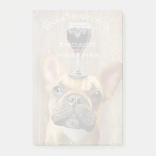Bloco De Notas Dog Au Vin, Bulldog Francês