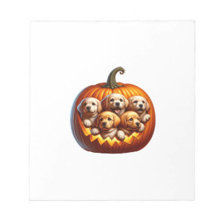 Bloco De Notas Dog Halloween