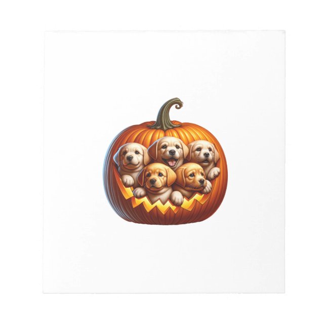 Bloco De Notas Dog Halloween (Frente)