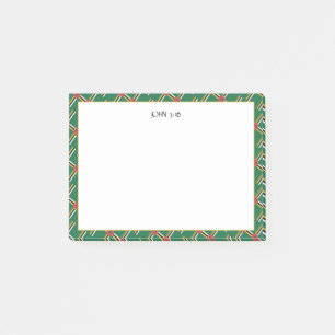 Bloco De Notas DOMINICA FLAG Christian Scripting