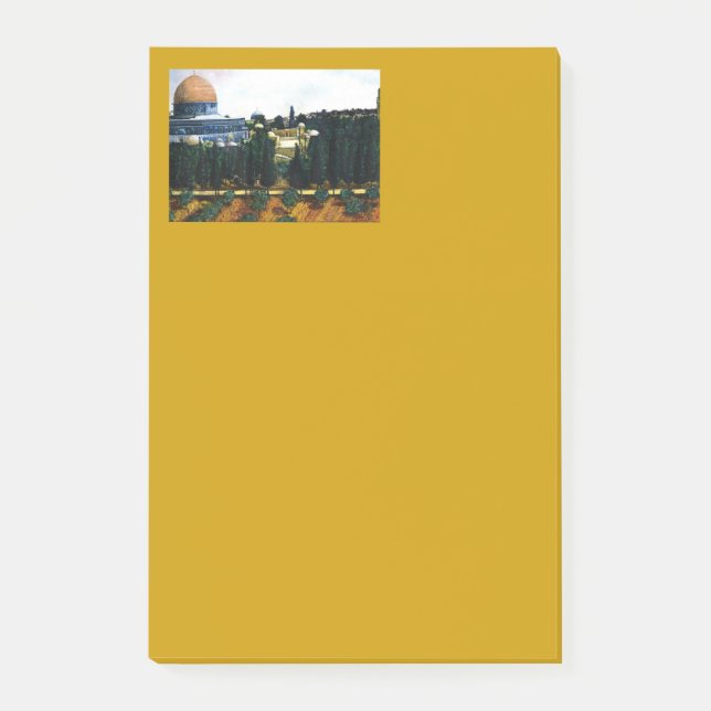 Bloco De Notas Domo da Pedra, Jerusalém (Frente)