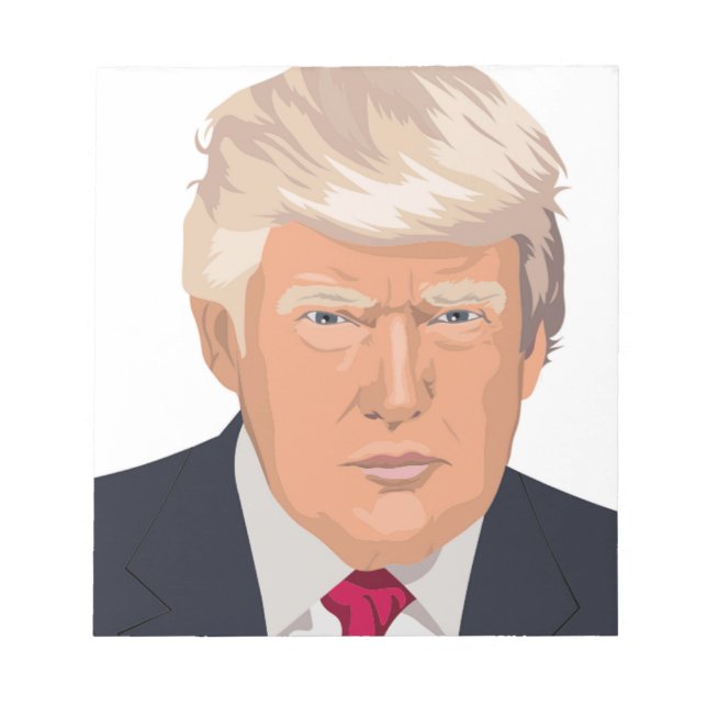 BLOCO DE NOTAS DONALD TRUMP (Frente)