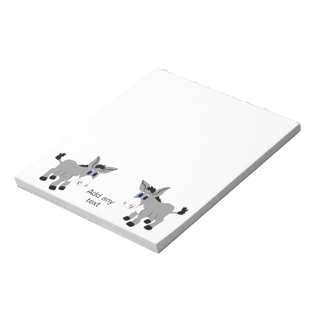 Bloco De Notas Donkey Design (Invertido)