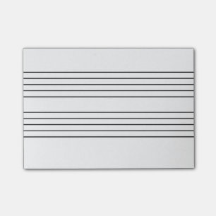 Bloco de notas dos funcionarios da música
