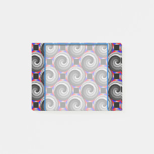 Bloco De Notas Double Yin Yang Spiral por Kenneth Yoncich