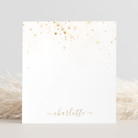 Dourada Glitter Sparkly Elegante - Script Glamoros