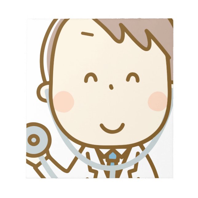 Bloco De Notas Doutor Stetoscope (Frente)