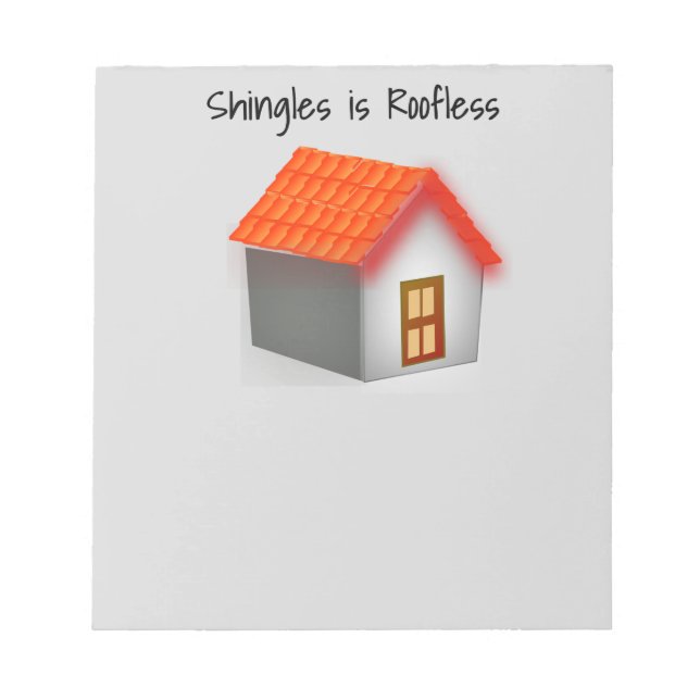 Bloco De Notas Doutora Shingles? Tomar Nota... (Frente)