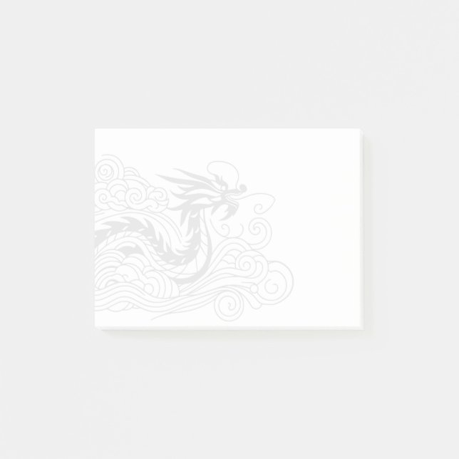 Bloco De Notas Dragão Chinês (Frente)