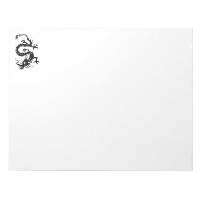 Bloco De Notas Dragão chinês (8) (Frente)