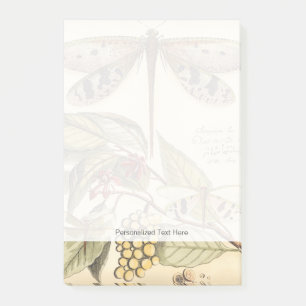 Bloco De Notas Dragões com folhas e Frutas