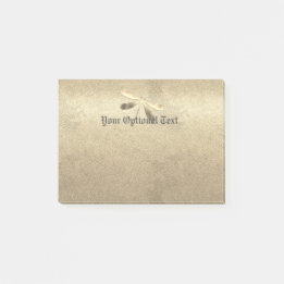 Bloco De Notas Dragonfly Dourada