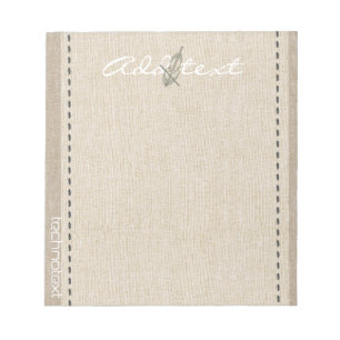 Bloco De Notas DreamDourado Cello Music Linen Procurar Texto