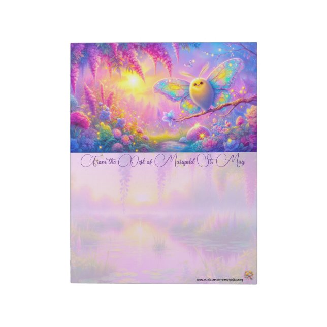 Bloco de Notas Dreamy Moth (Invertido)
