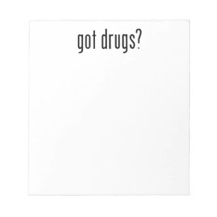 Bloco De Notas drogas obtidas?
