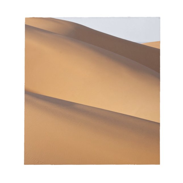 Bloco De Notas Dunas de areia, deserto do Saara, Marrocos 2 (Frente)