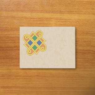 Bloco De Notas Durrow Knotwork 2016