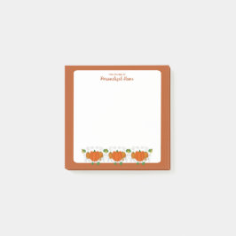 Bloco De Notas É outono Y'all - 3x3