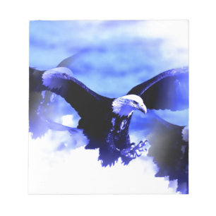 Bloco De Notas Eagle em vôo