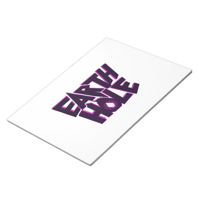bloco de notas Earth Hole (Inclinado)