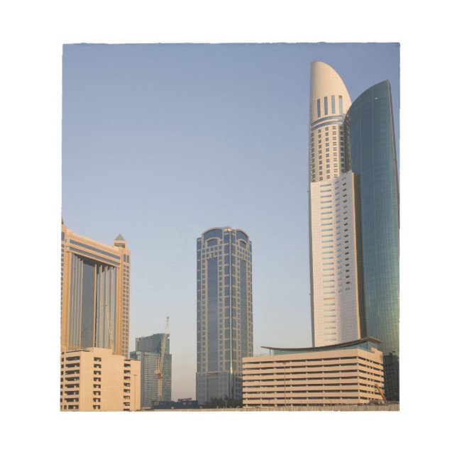 Bloco De Notas EAU, Dubai. Park Place Tower e outros (Frente)
