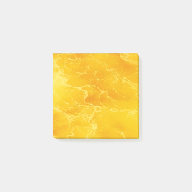 Bloco De Notas eau marbrée jaune orange (Frente)