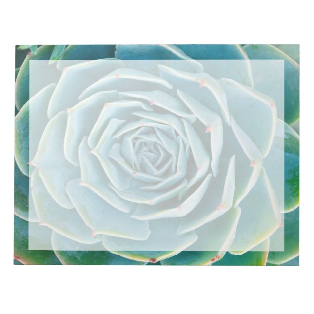 Bloco De Notas Echeveria Roseta, Jardim Secreto de Marrakech (Frente)