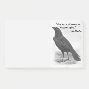 Bloco De Notas Edgar Allan Poe O Raven