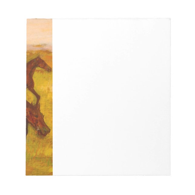 Bloco De Notas Edgar Degas Antes da Corrida (Frente)