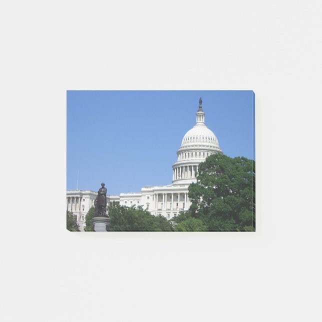 Bloco De Notas Edifício do Capitólio em Washington DC (Frente)